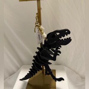 NWT Coach Large Rexy Skeleton Bag Charm CCE76 made with Glovetanned Leather